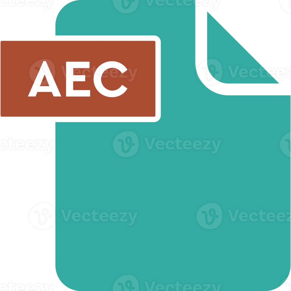 Aec File Format Icon Rounded Shapes And Spacing png