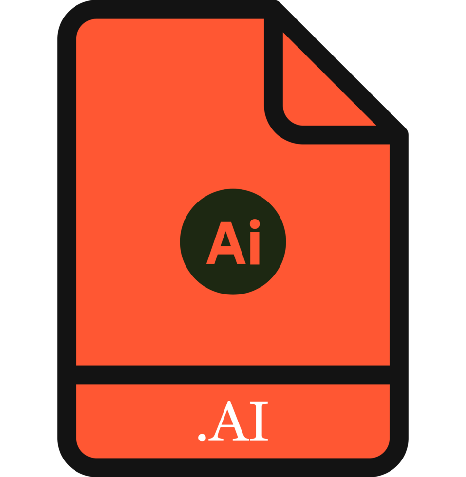 Adobe illustrator ai icon png