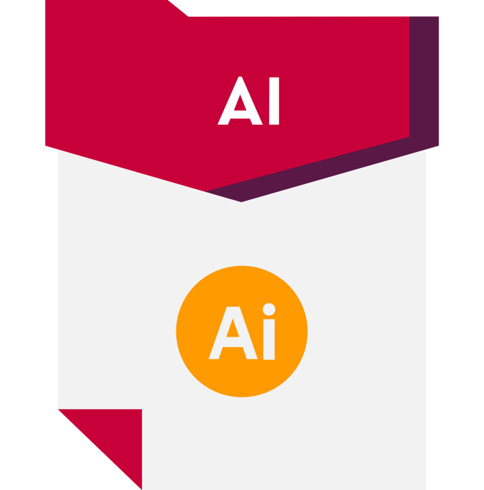 Ai File Format Minimal Icon png
