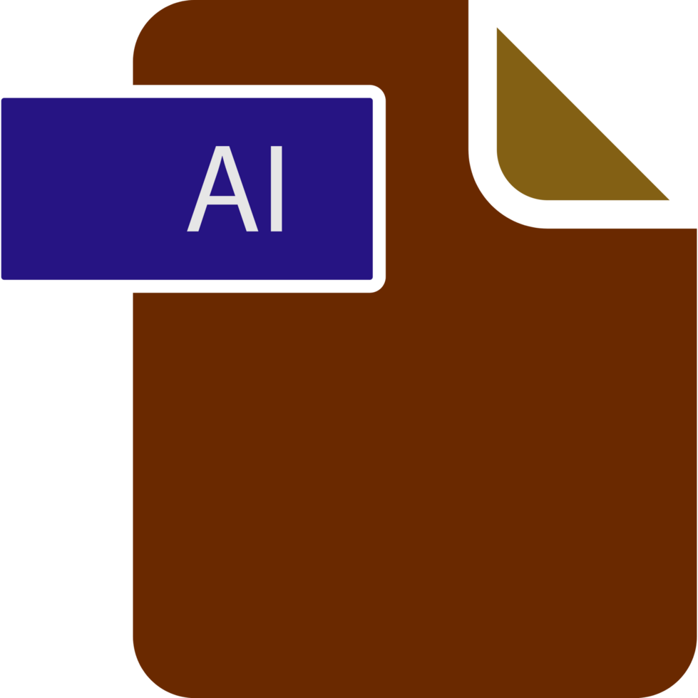 File icon with ai icon png