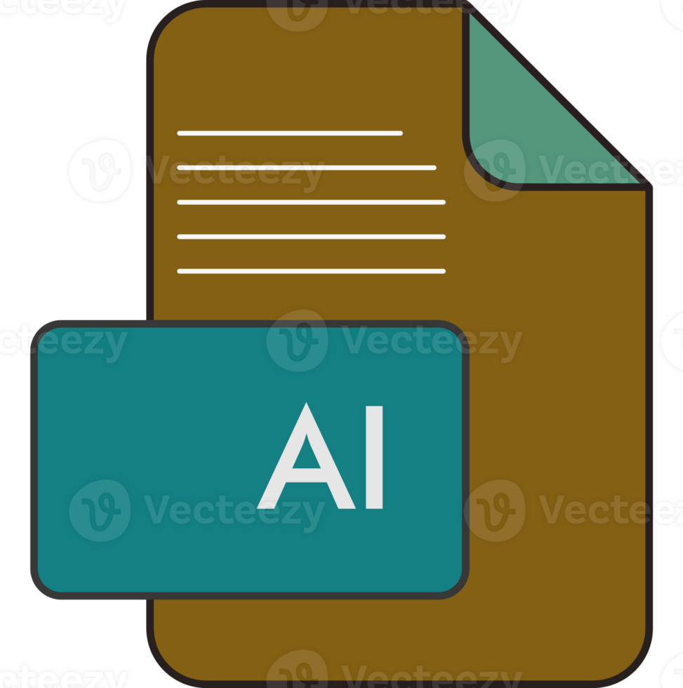 Ai Fille Extension Icon Fiill And Outline png