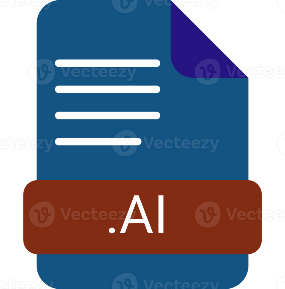 Ai Ip File Extension Icon Color Fill Outer Flat png
