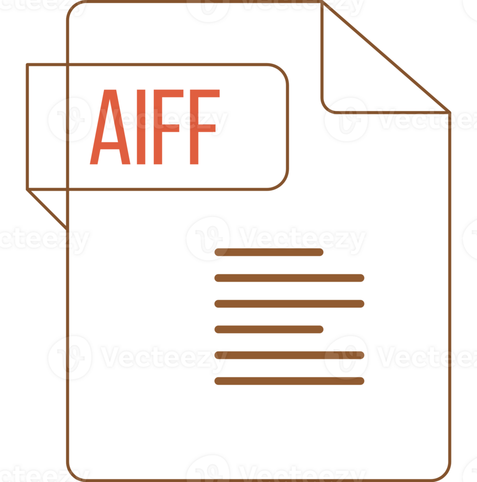 Aiff Ip Icon Black Outline png