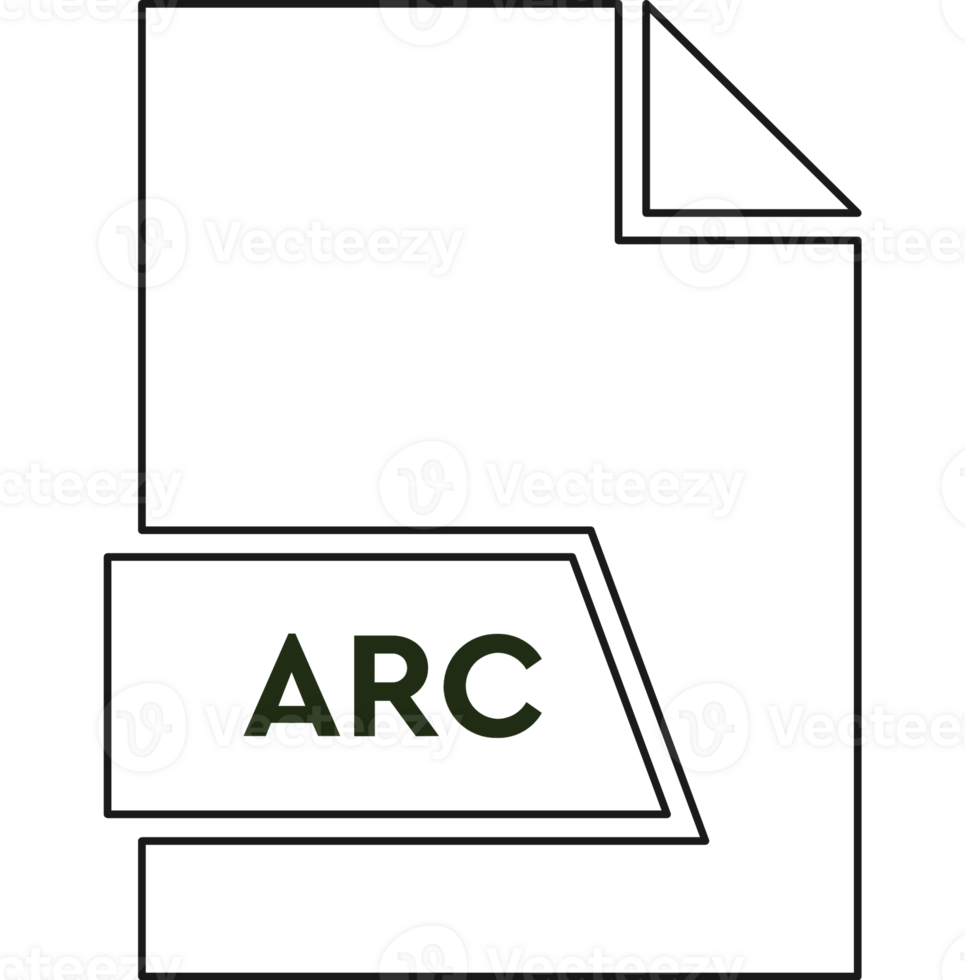 Arc File Format Icon Spacing In Objects png