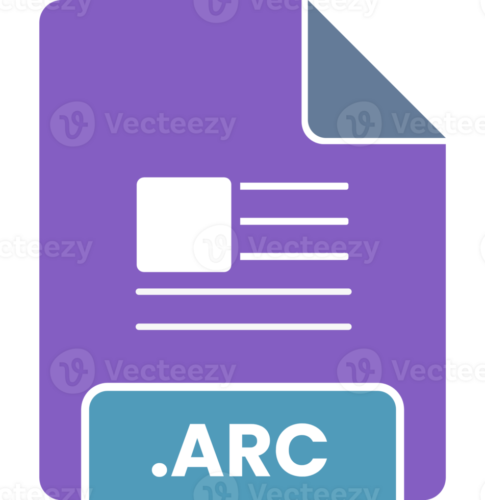 Arc File Icon Magenta Rounded Outline png