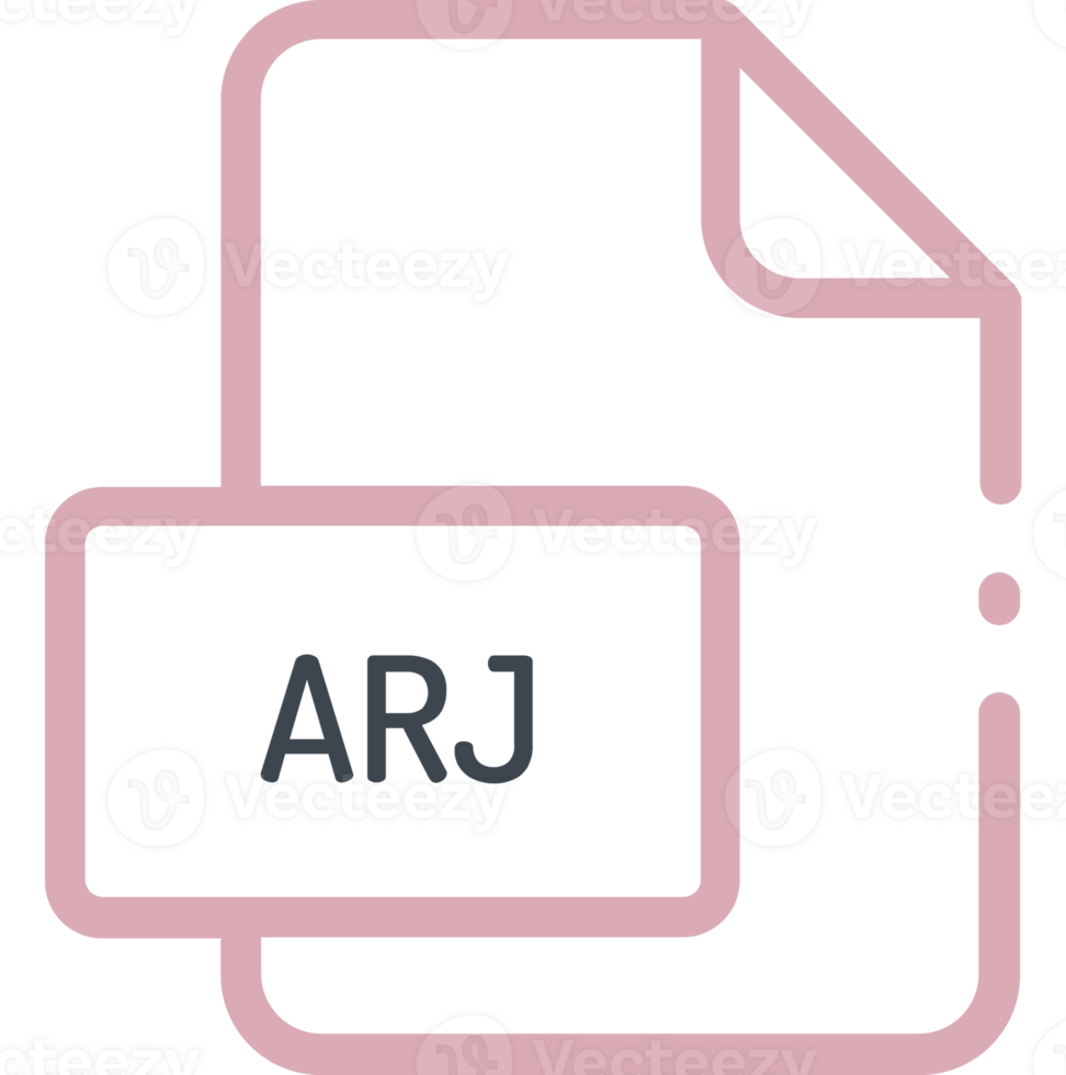 Rose Color Fill Arj File Icon png