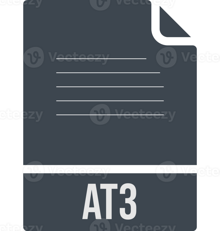 At3 File Icon With Purple Color png