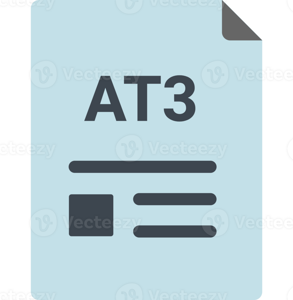 At3 File Icon With Symbols png