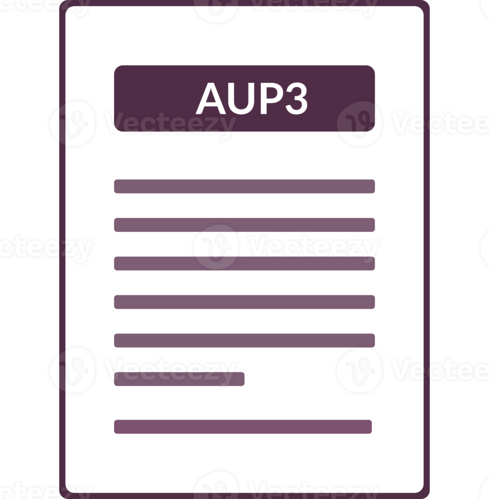 Aup3 Contract Document Icon png