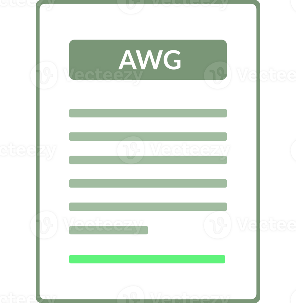 Awg Contract Document Icon png