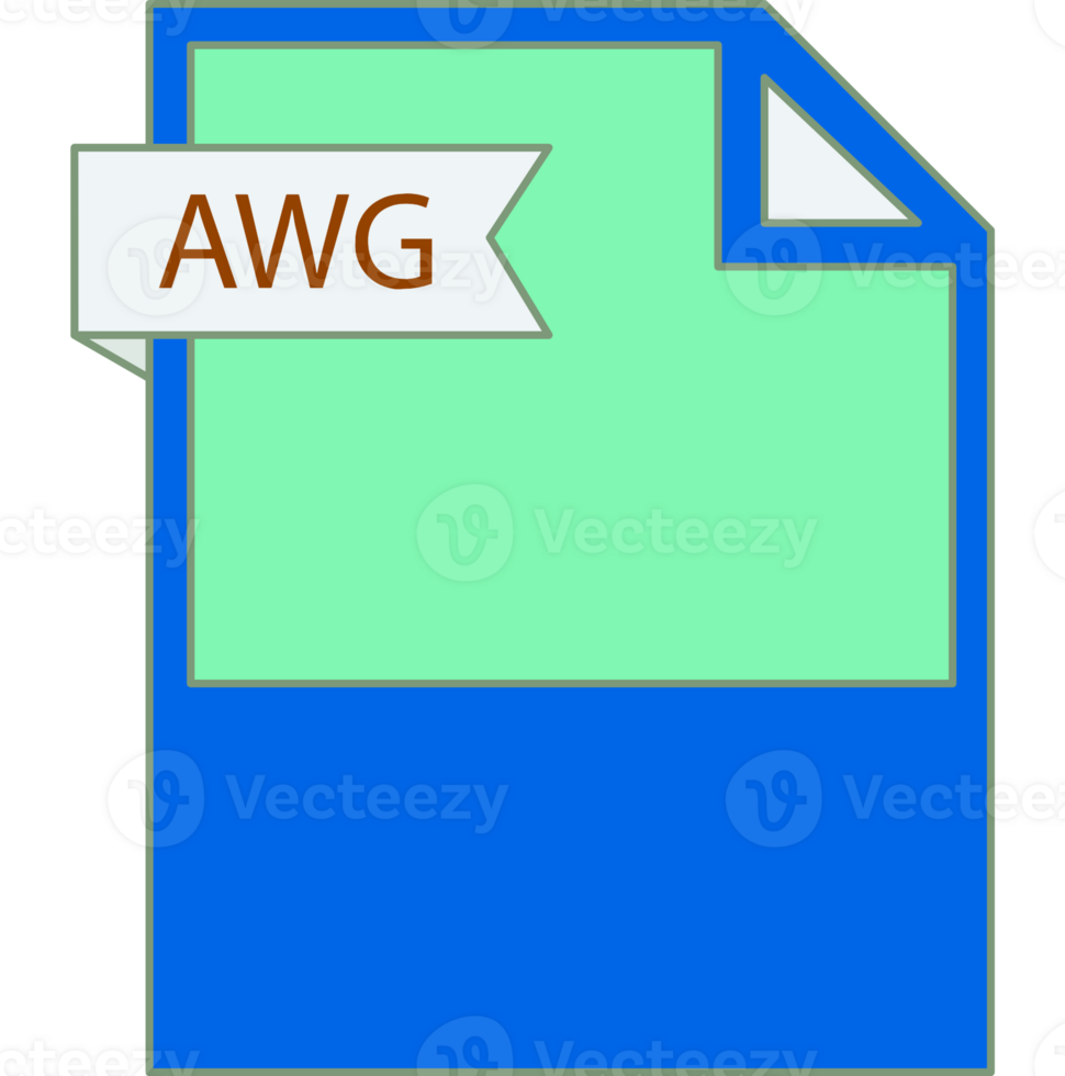 Awg File Format Icon Minimal png
