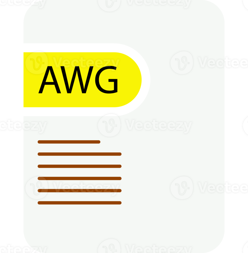 Awg File Icon Deep And Minimal png