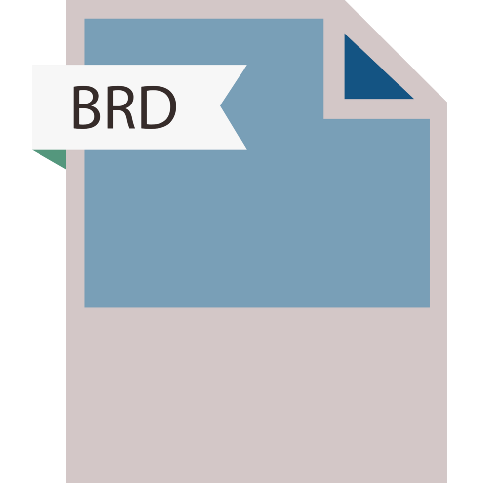 Brd File Format Icon Roe Color Fill png