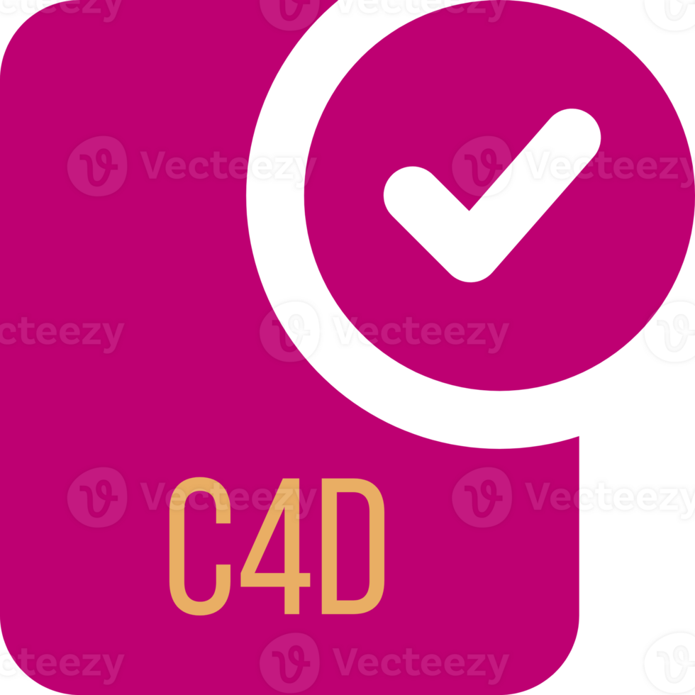 C4d Ip File Icon With Black Checked Mark png