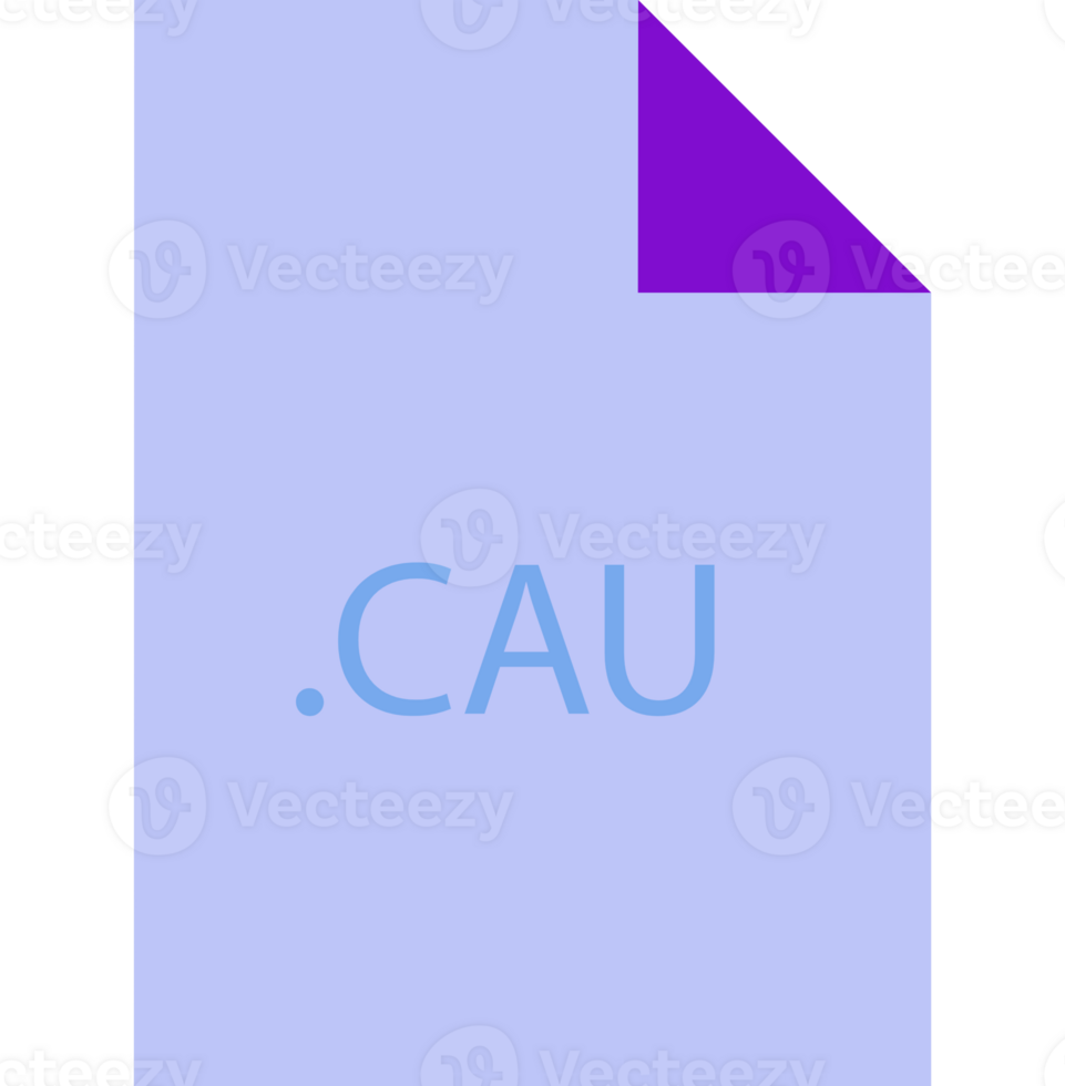 Cau File Icon Fill Crisp Corner png