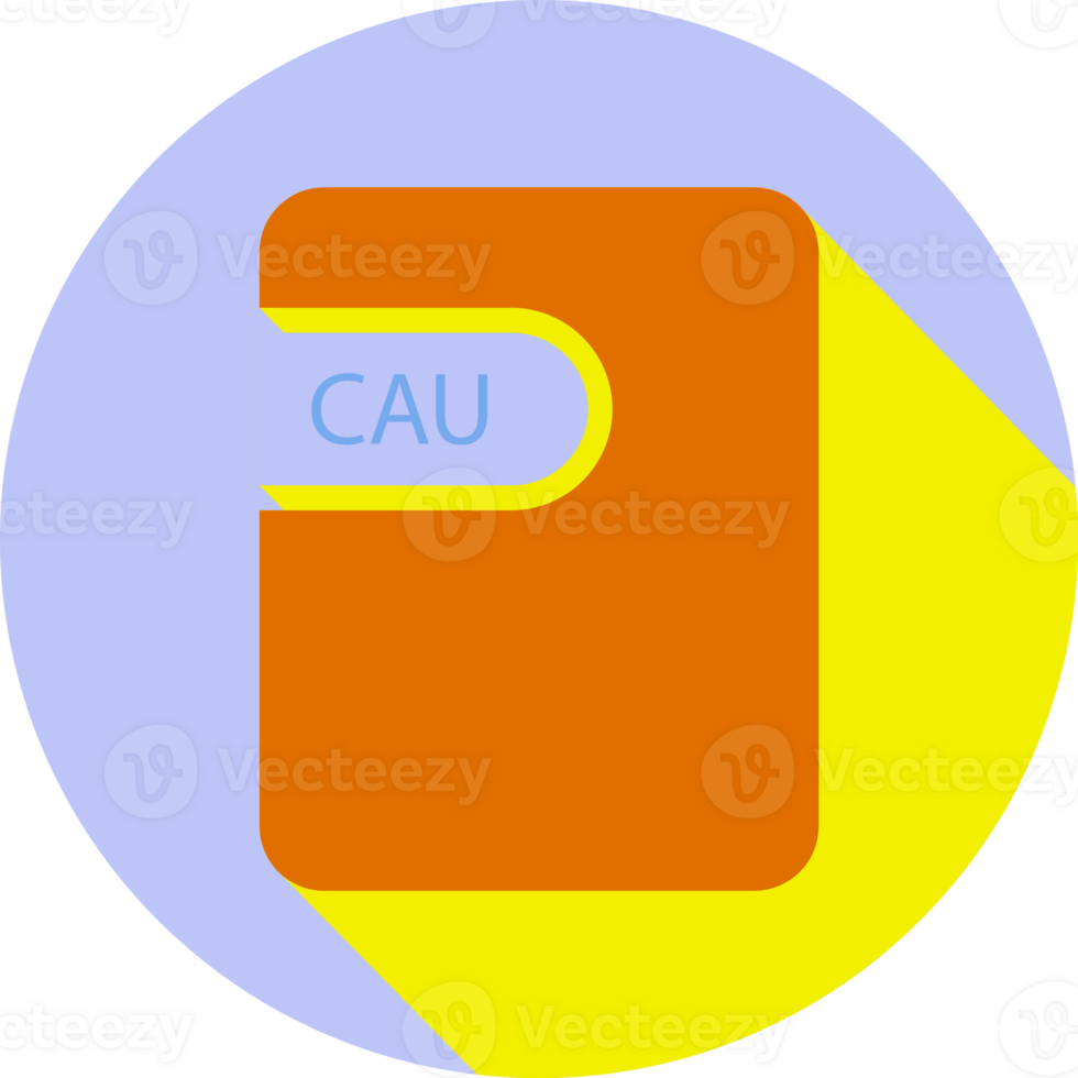 Cau File Icon Deep And Minimal png