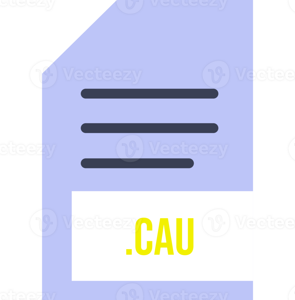 Cau File Icon Minimal Fill png