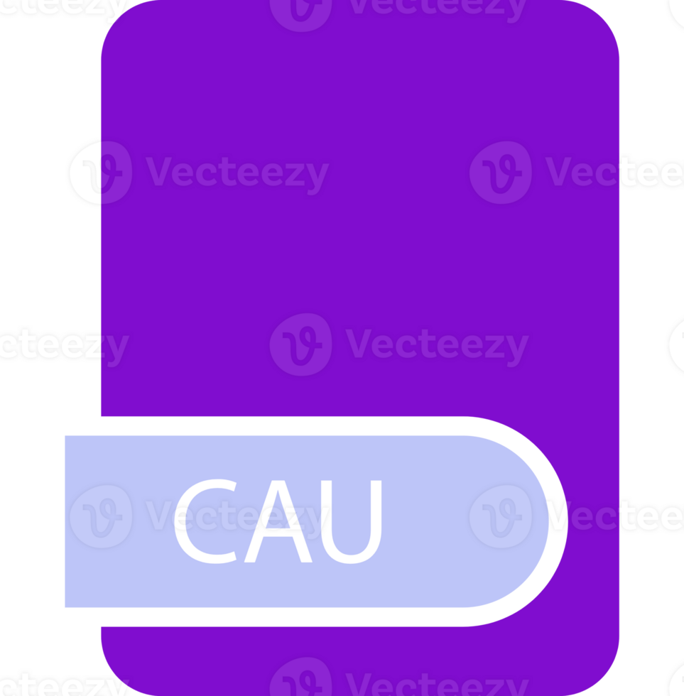 Cau File Format Icon png