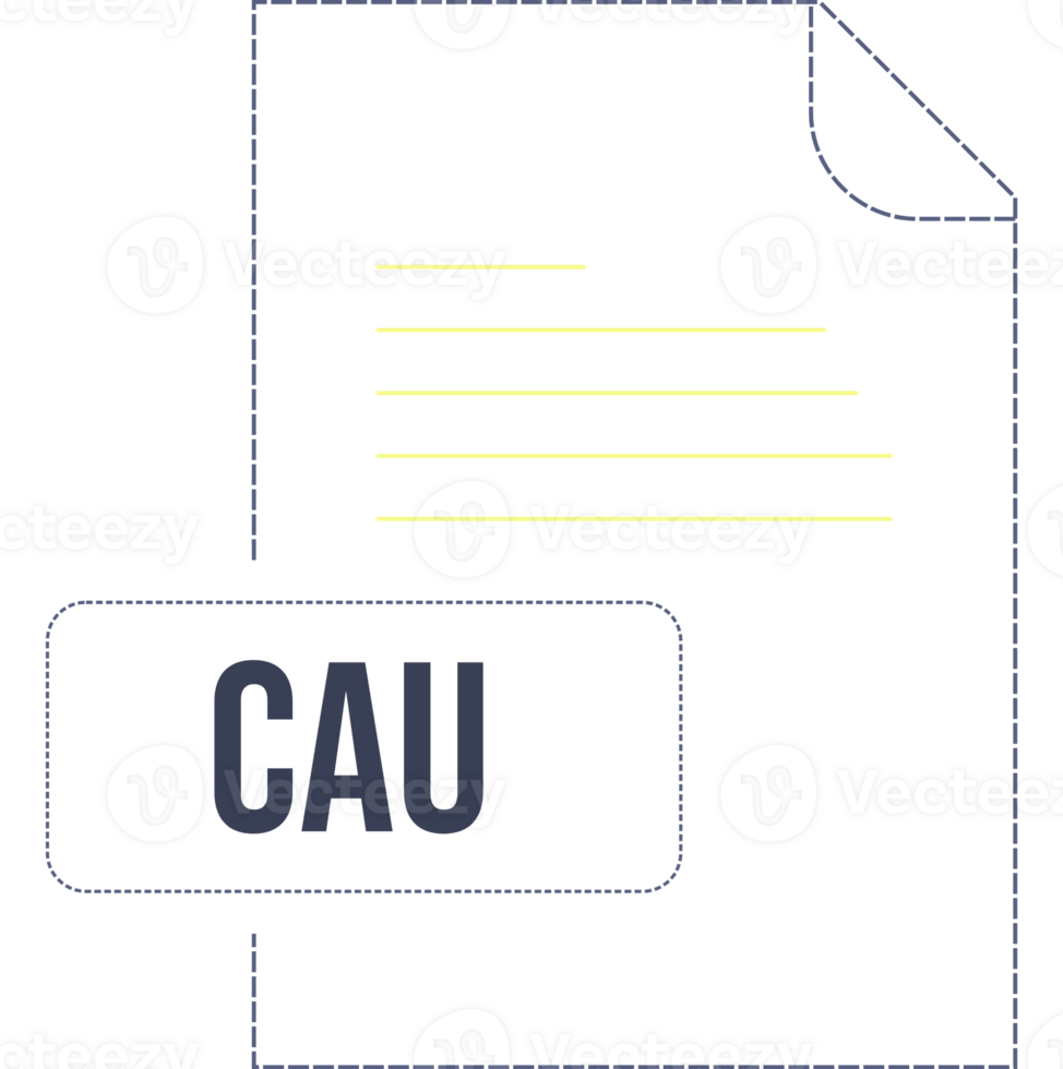 Cau Icon Black Dashed Outline V1 png