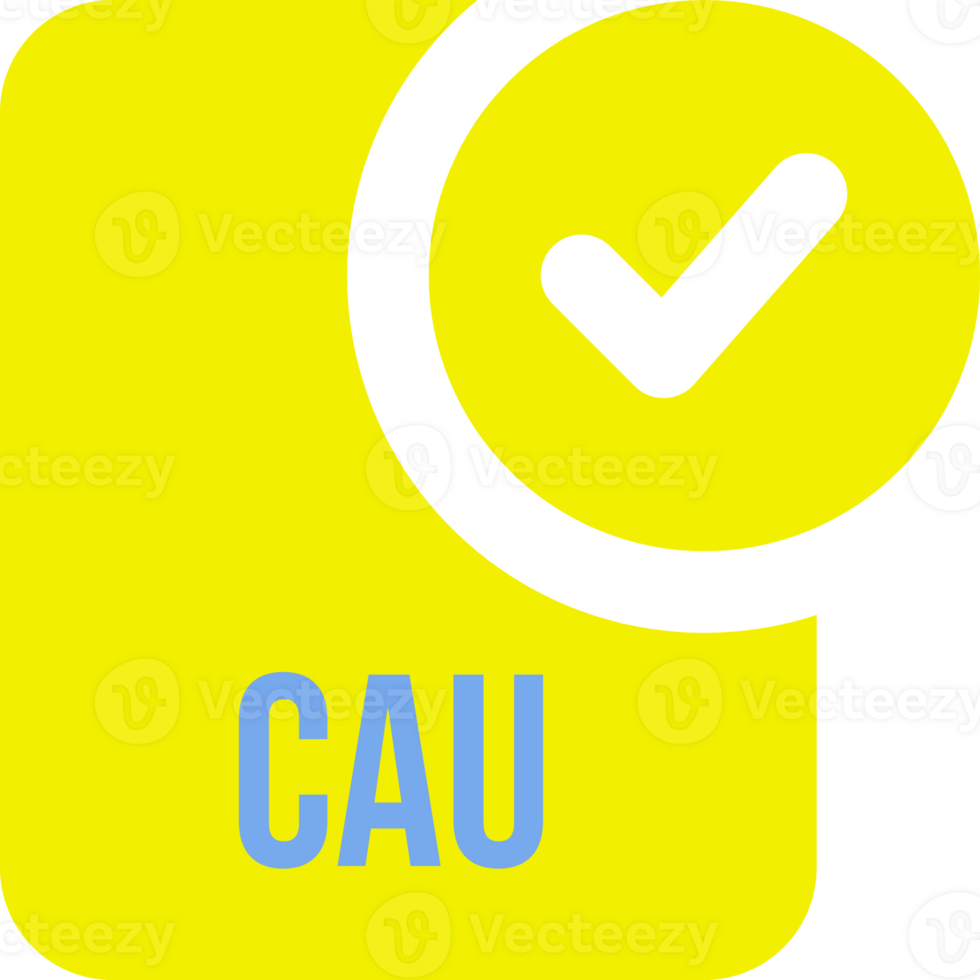 Cau Ip File Icon With Black Checked Mark png