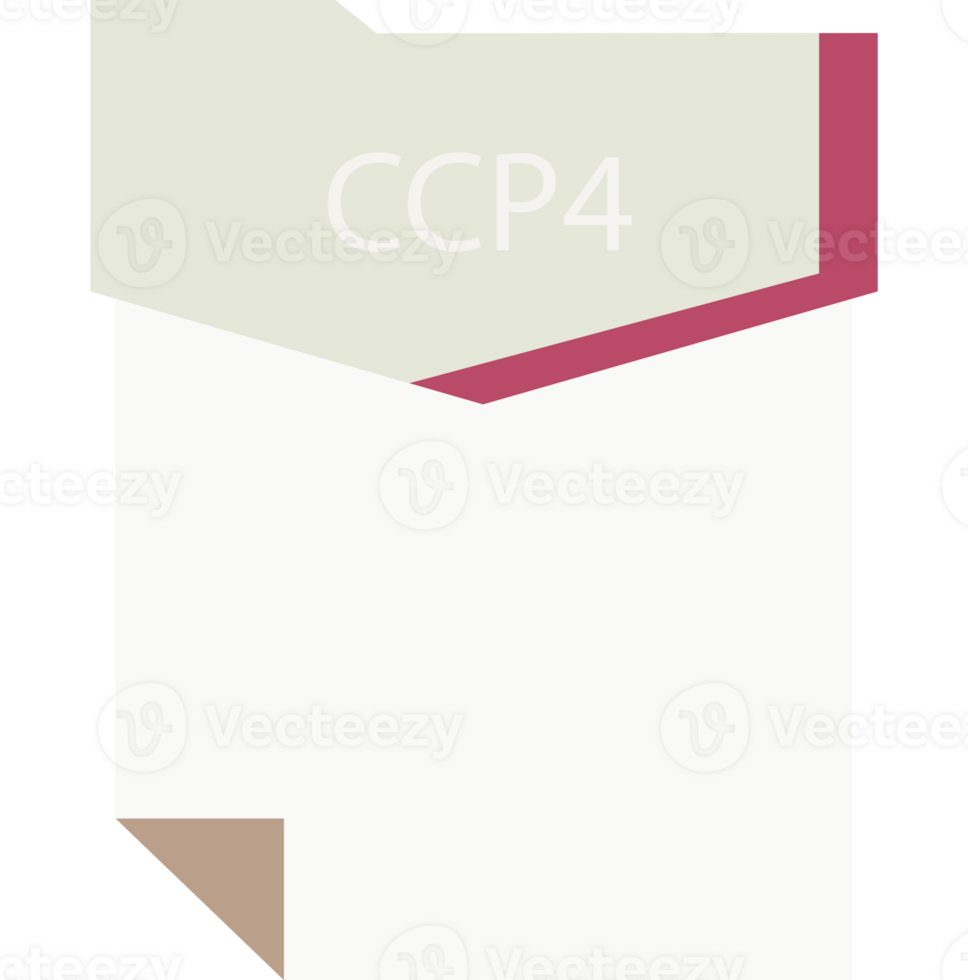 Ccp4 File Format Minimal Icon png