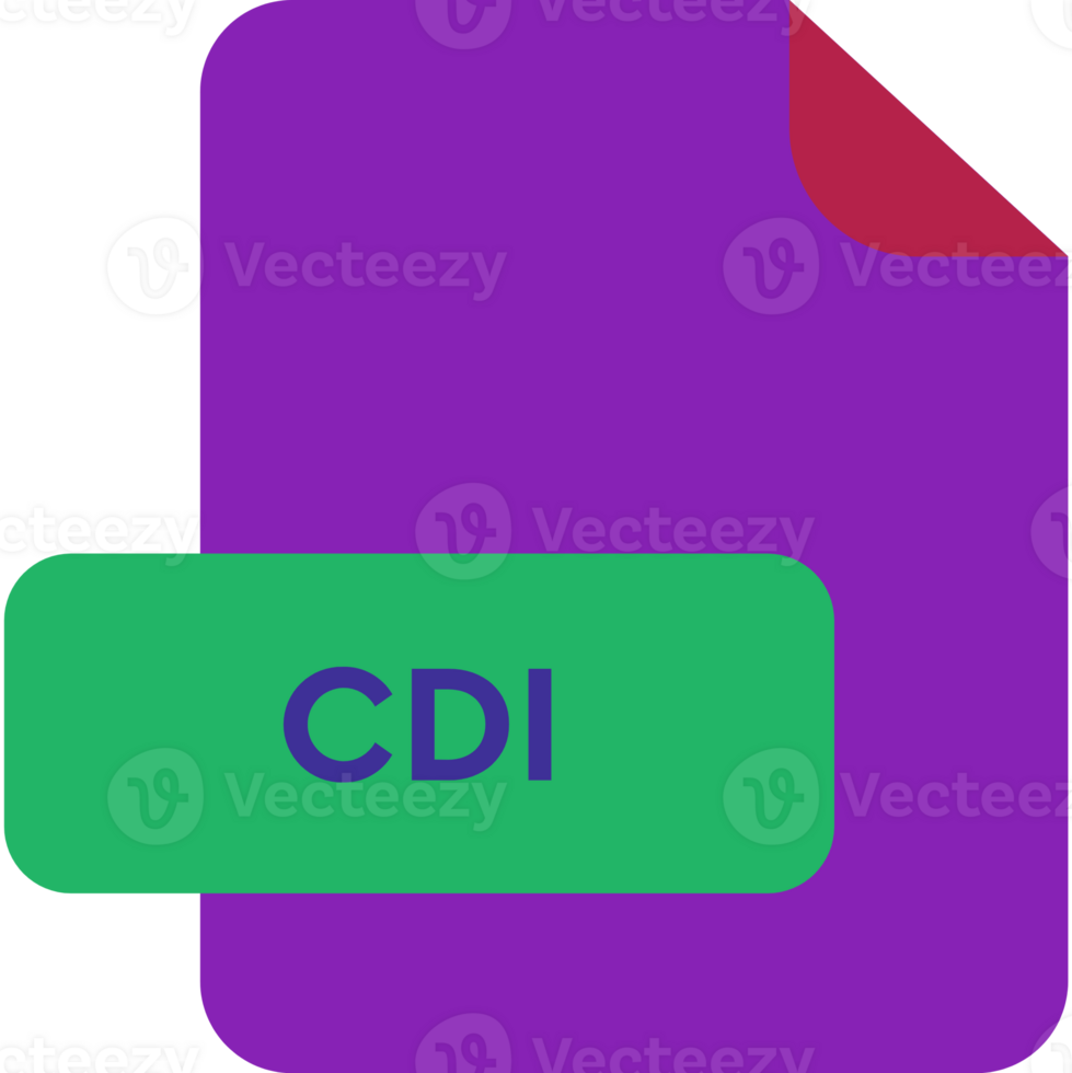 Cdi File Extension Icon Jelly Bean And Maroon Flush Color png