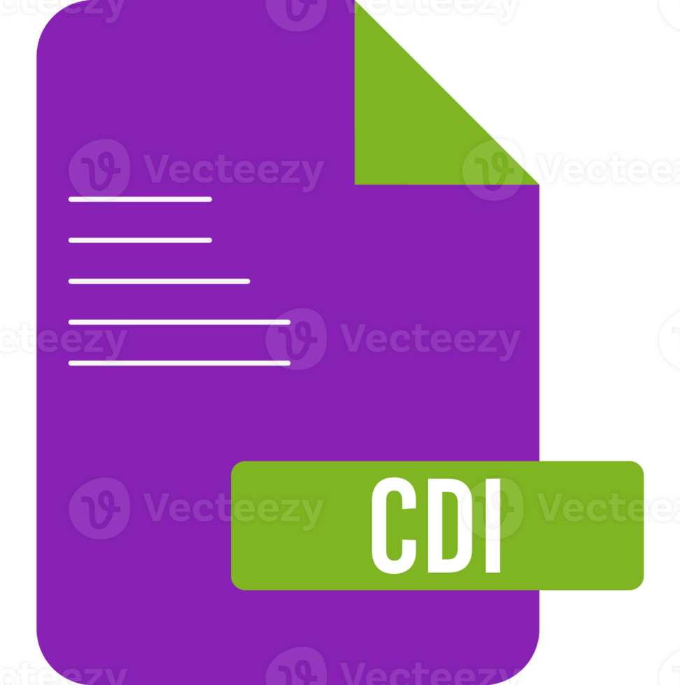 Cdi File Extension Icon png