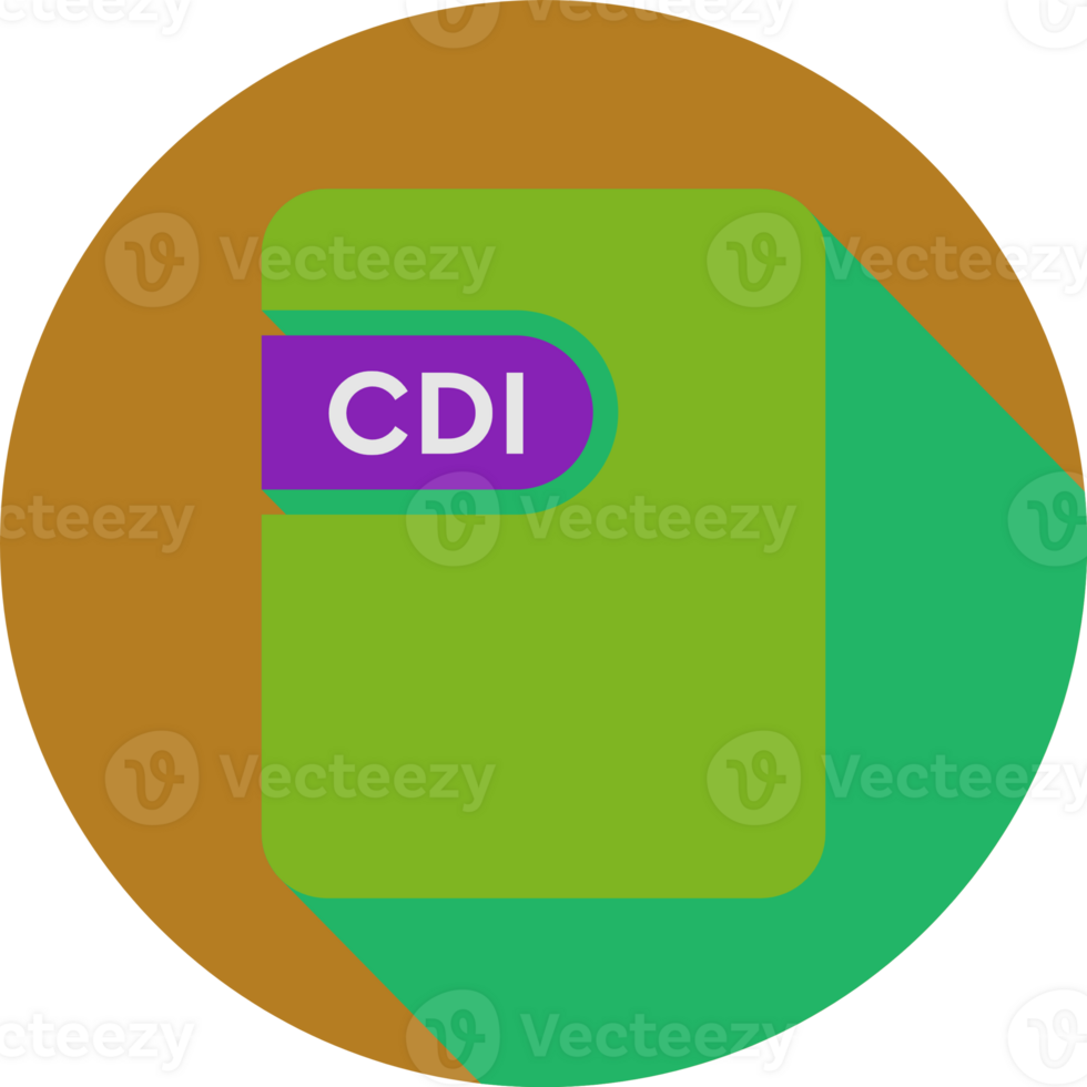 Cdi File Icon Jelly Bean And Maroon Flush Color In Circular Shape png