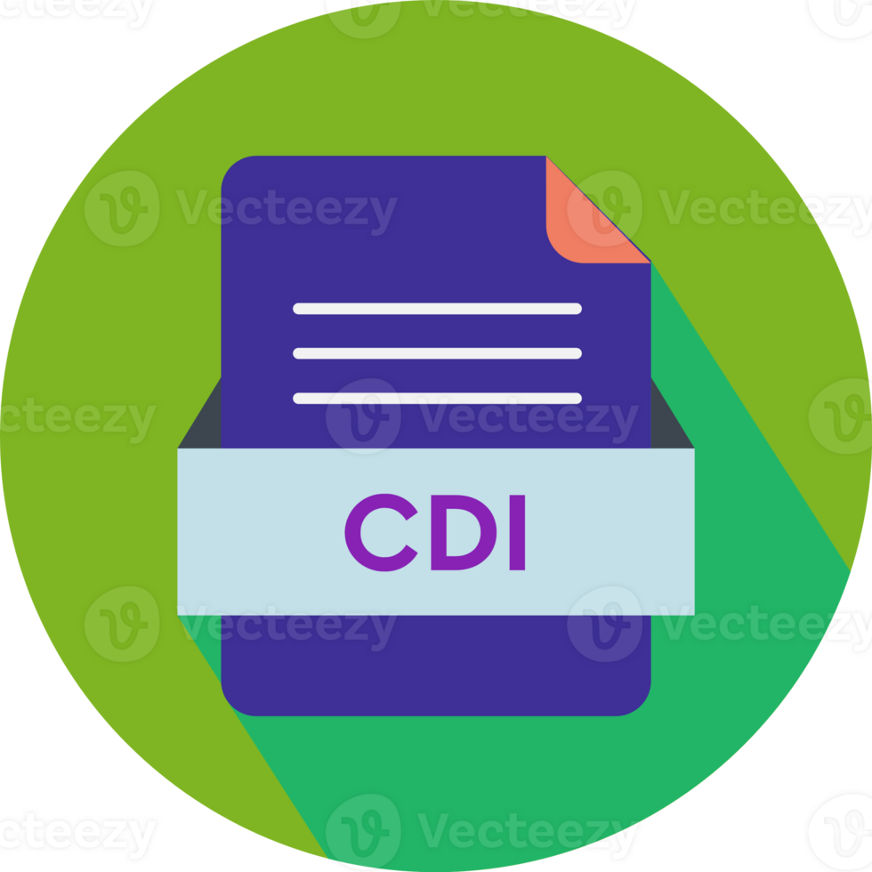 Cdi File Icon With Maroon Flush Color In Circular Shape png