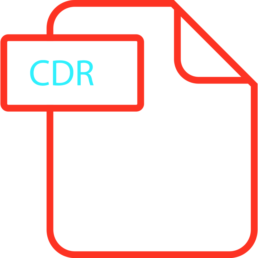 How to create a cdr file png