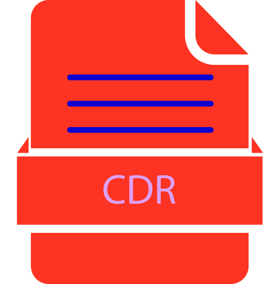 Cdr file converter png