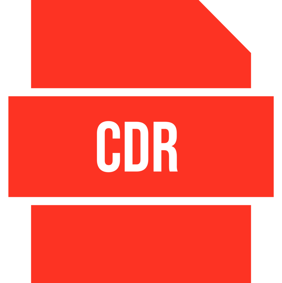 Cdr Icon Crisp Corner With Transparent Center png