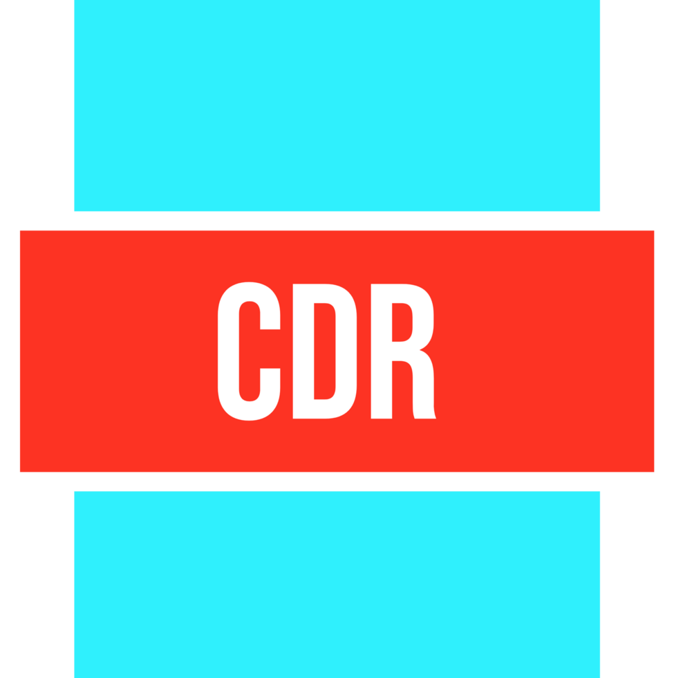 Cdr Icon Fill And Bebus Writting png