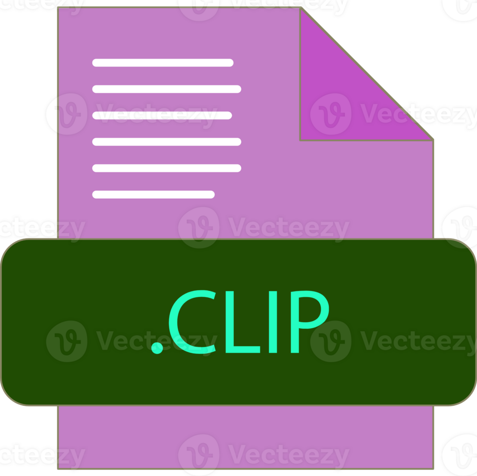 Clip File Extension Icon Fill And Bebes Writting png