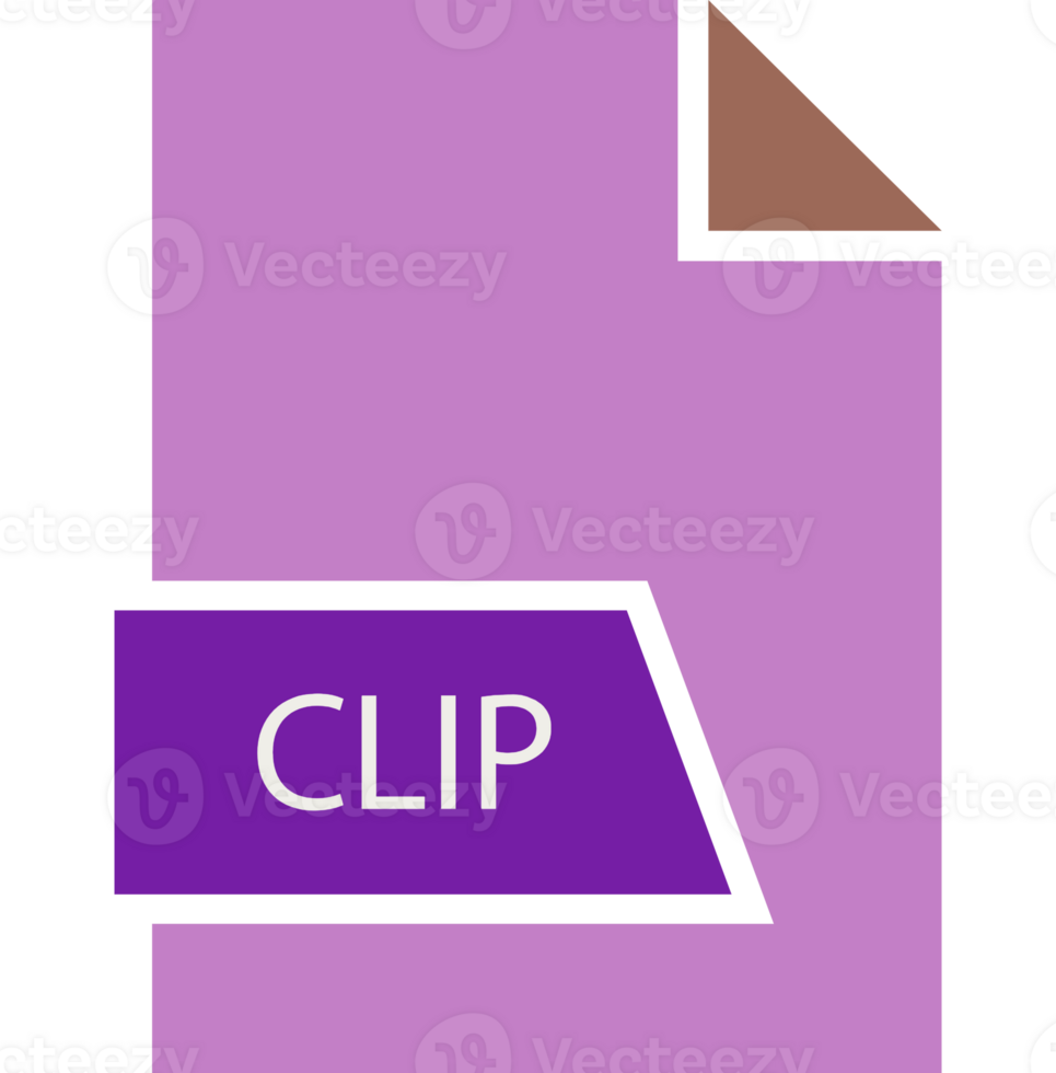 Clip File Format Icon Shape png