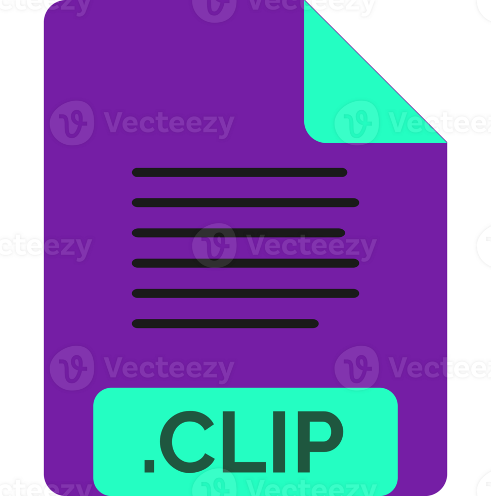Clip File Icon Minimal png
