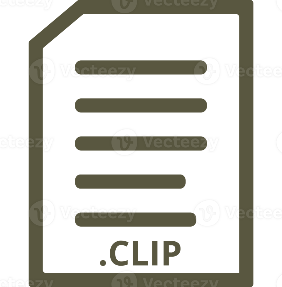 Clip Line Document Icon png