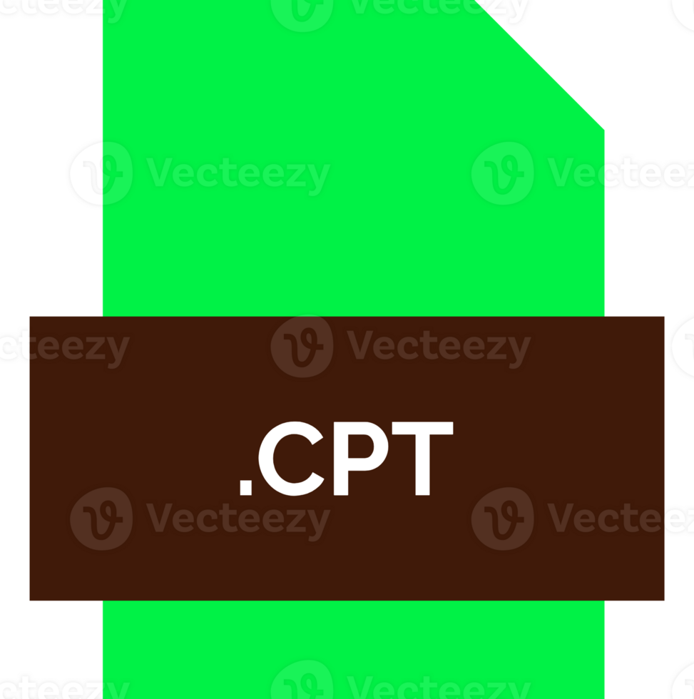 Cpt File Extension Icon Fill Crisp Corners With Symbol png
