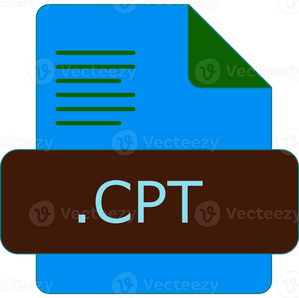 Cpt File Extension Icon Insidse Fill With Lines Fill png