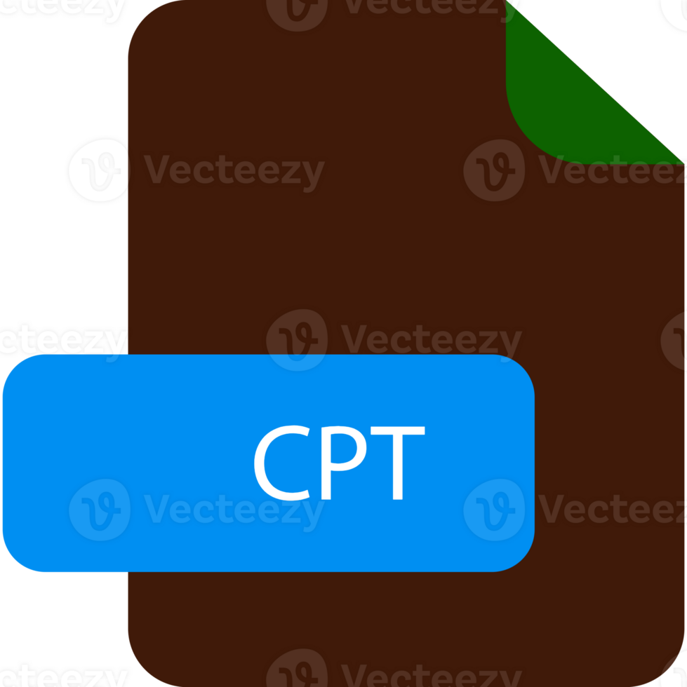 Cpt File Extension Icon Rounded Corners And Deep Color png