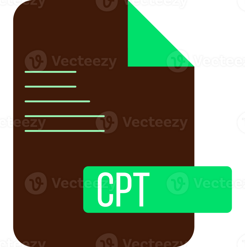 Cpt File Extension Icon png