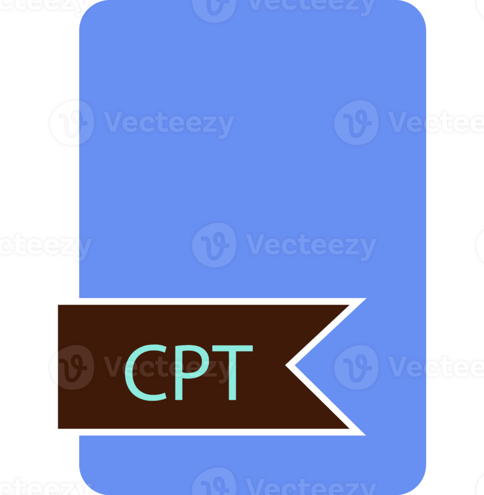Cpt File Format Icon Label Contour png