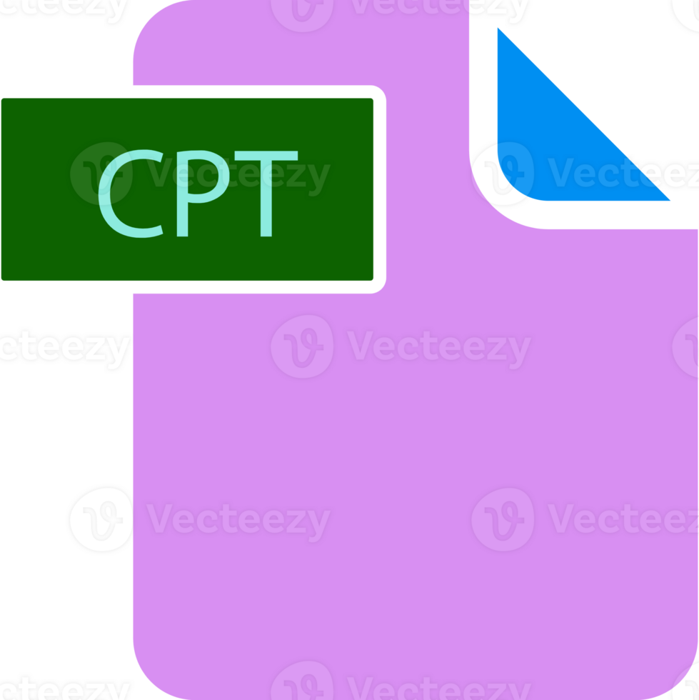 Cpt File Format Icon Rounded Shapes And Spacing png
