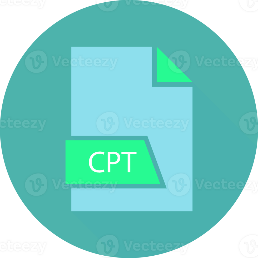 Cpt File Format Icon Space In Shapes And Circular Shape Outside png