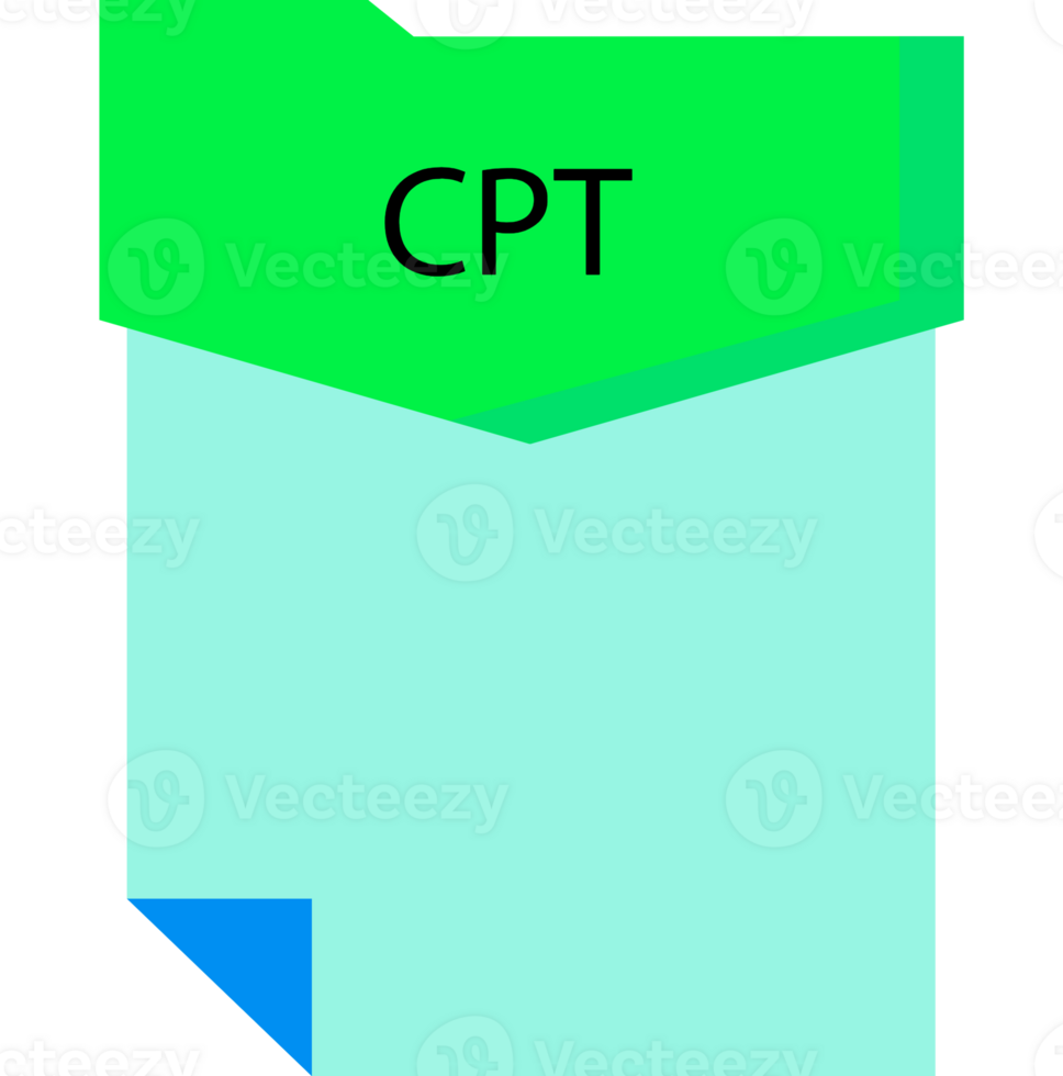 Cpt File Format Minimal Icon png