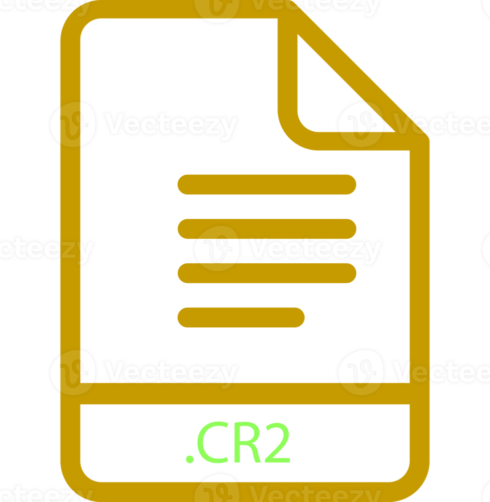 Cr2 File Minimall Icon png