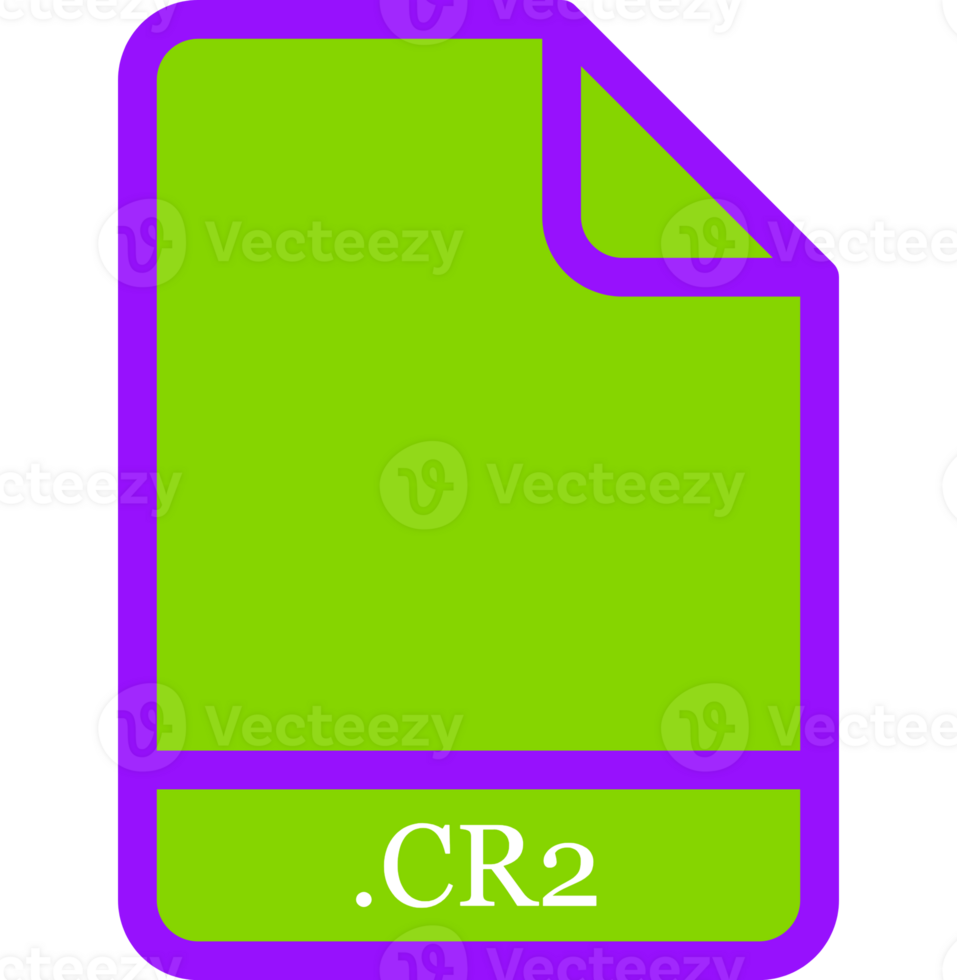 Cr2 File Minimal Icon With Symbol png