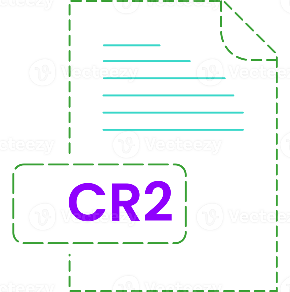 Cr2 Icon Black Rounded Dashed Outline png