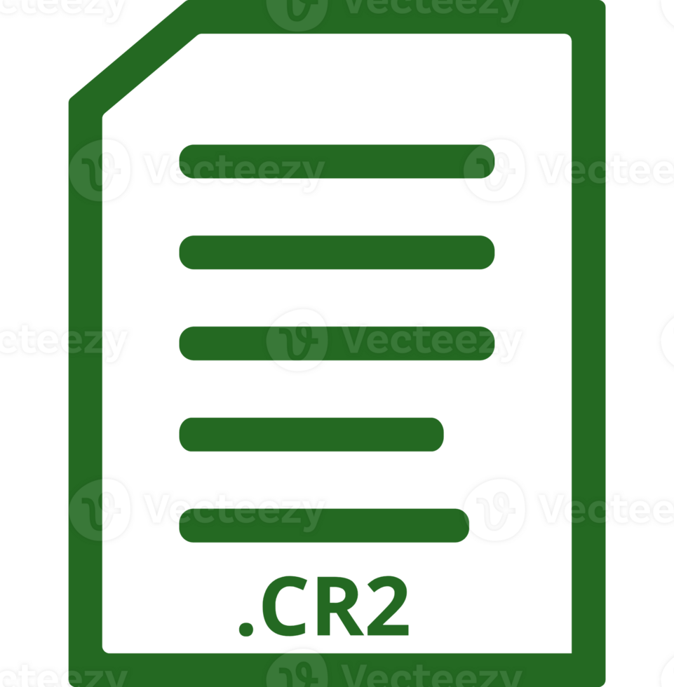 Cr2 Line Document Icon png