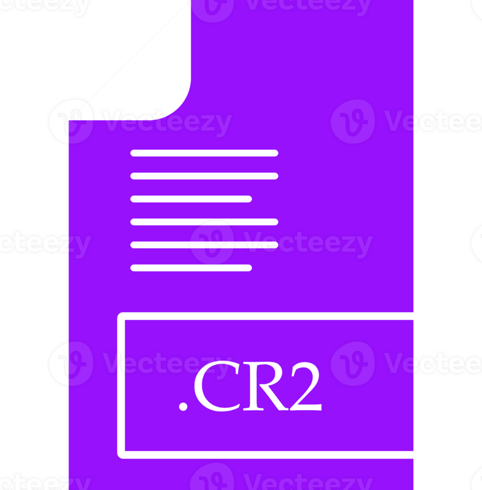Cr2 File Format Icon Fill Insidse With Symbol png